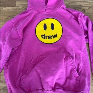 Drew House Pink Hoodie - medium